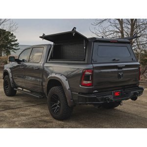 Bed cap Molle panel side storage bin driver side Rough Country