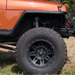 Alloy wheel 7005 Flat Black Pro Comp
