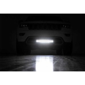 LED hidden bumper kit light bar 20" White DRL Rough Country Black Series