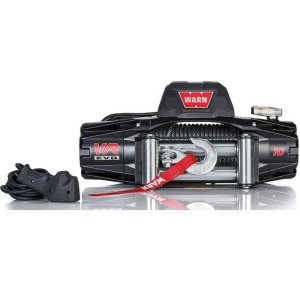 Winch with steel rope 10 000 lbs Warn VR EVO 10