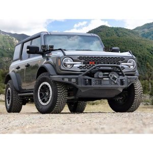 Front full bumper with bull bar Go Rhino Rockline