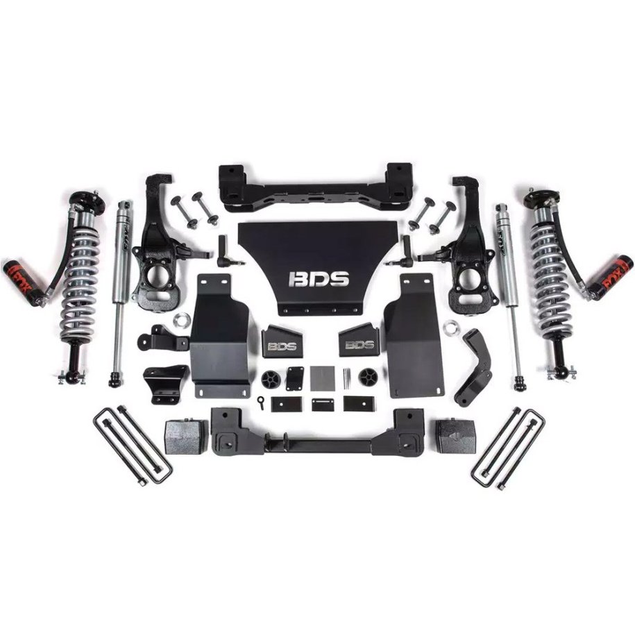 Suspension kit BDS with FOX 2.5 Performance Elite + 2.0 Performance Shocks Lift 6"