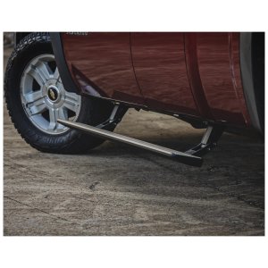 Power running boards HT-Series Rough Country Double Cab