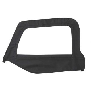 Door skin with frame and window Black Denim driver side Smittybilt