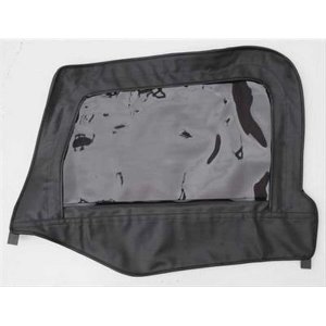 Door skin with frame and window Black Denim driver side Smittybilt