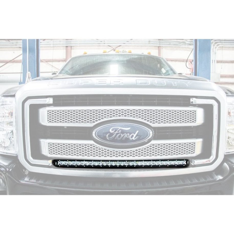 LED light bar 30" white DRL for grille Rough Country Black Series