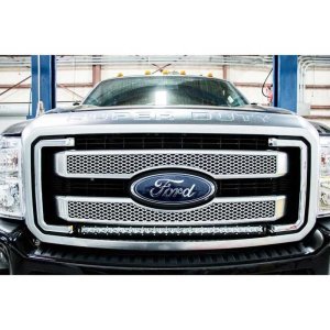 LED light bar 30" white DRL for grille Rough Country Black Series