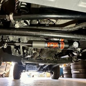 Steering stabilizer FOX Factory Race 2.0 IFP Reservoir adjustable ATS