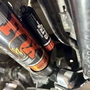 Steering stabilizer FOX Factory Race 2.0 IFP Reservoir adjustable ATS