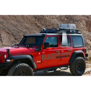 Roof rack tubular basket-style Go Rhino SRM600 75"