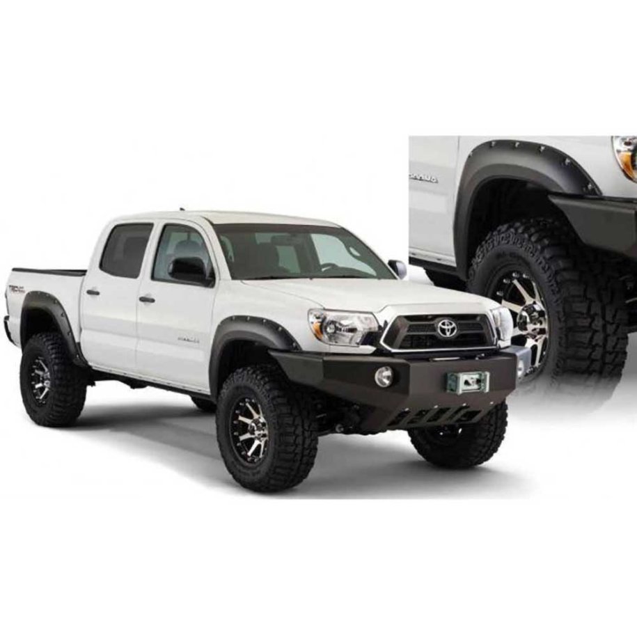 Front and rear fender flares Husky Liners Pocket Style short bed
