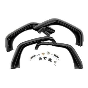 Front and rear fender flares Rough Country LED Flat