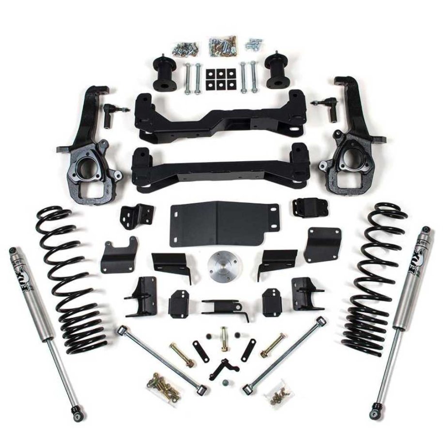 Suspension kit with FOX Performance 2.0 IFP shocks BDS Lift 4" Standard Bore