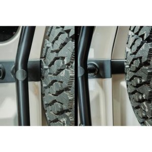 Spare tyre relocation bracket Leitner Designs