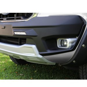 Front bumper guard with LED lights Air Design
