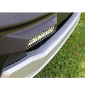 Front bumper guard with LED lights Air Design
