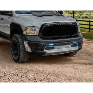 Front bumper guard with LED lights Air Design