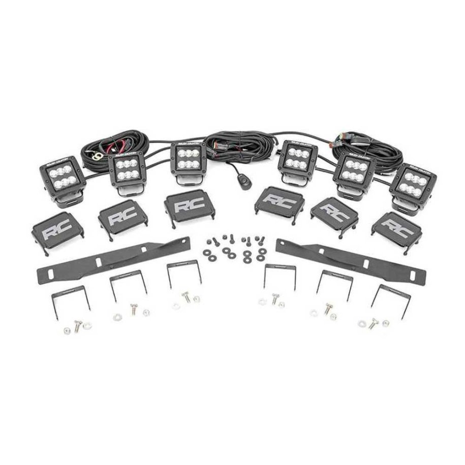 Triple LED fog light kit Rough Country