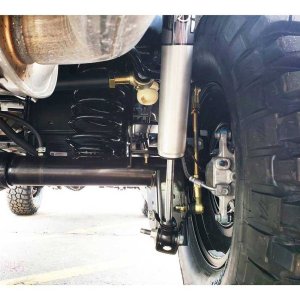 Front adjustable sway bar end links Clayton Lift 0-6"