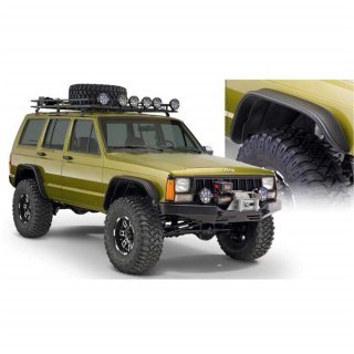 Front and rear fender flares RealTruck Bushwacker Flat Style