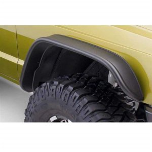 Front and rear fender flares RealTruck Bushwacker Flat Style
