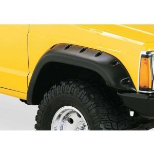 Front and rear fender flares RealTruck Bushwacker 2 door Cut-Out Style