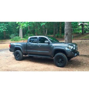 Alloy wheel D560 Vapor Matte Black Fuel
