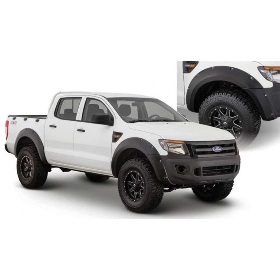 Front and rear fender flares Husky Liners Pocket Style