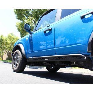 Frame mounted steel sliders Go Rhino