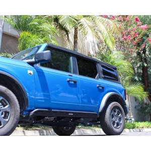 Frame mounted steel sliders Go Rhino