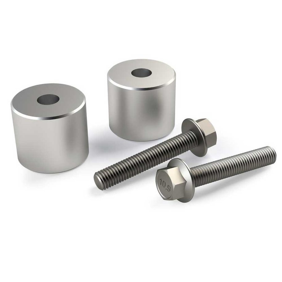 Rear driveline center support mount lowering spacer kit TeraFlex Lift 1,5"