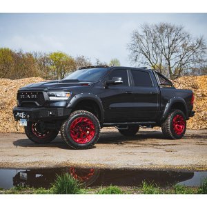 Front and rear fender flares Husky Liners Pocket Style Rebel