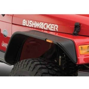 Front and rear fender flares RealTruck Bushwacker Flat Style