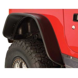 Front and rear fender flares RealTruck Bushwacker Flat Style