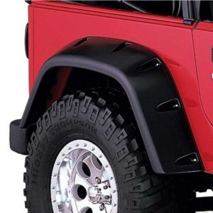 Front and rear fender flares RealTruck Bushwacker Pocket Style