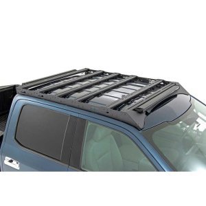 Roof rack system with front and rear LED light bar 40" Rough Country