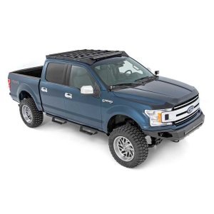 Roof rack system with front and rear LED light bar 40" Rough Country