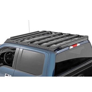 Roof rack system with front and rear LED light bar 40" Rough Country