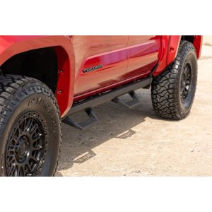 Adjustable side steps Rough Country SR2 Double Cab
