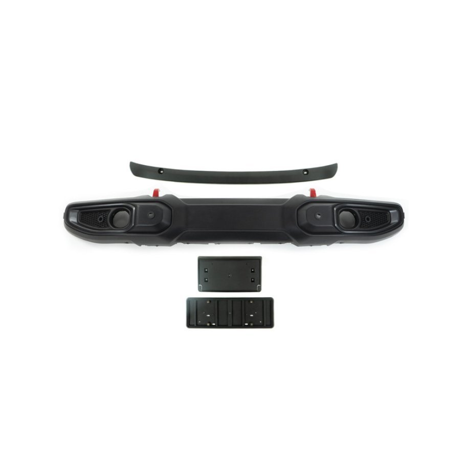 Front plastic bumper OFD with sensor holes