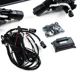 Electric side steps with LED OFD GEN2