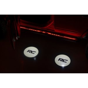 Running boards Rough Country Multi-Color LED
