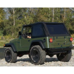 Complete roof cover Fastback top Black Diamond Suntop