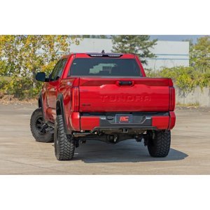 Side steps adjustable aluminum Rough Country SRL2 Crew Cab