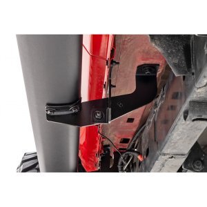 Oval nerf steps black Rough Country