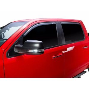 Front and rear window deflectors RealTruck AVS In-Channel Ventvisor