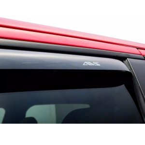 Front and rear window deflectors RealTruck AVS In-Channel Ventvisor