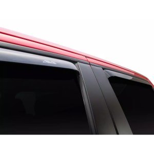 Front and rear window deflectors RealTruck AVS In-Channel Ventvisor