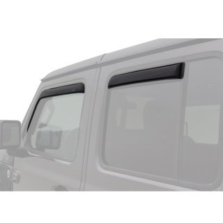 Front and rear window deflectors RealTruck AVS In-Channel Ventvisor