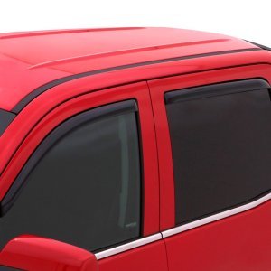 Front and rear window deflectors RealTruck AVS In-Channel Ventvisor